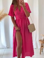 Robe Emeline (fuchsia)