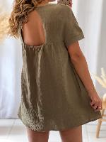 Robe combi Soraya (kaki)