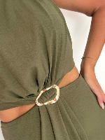 Robe Ornella (kaki)