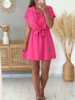 Robe Romane (fuchsia)