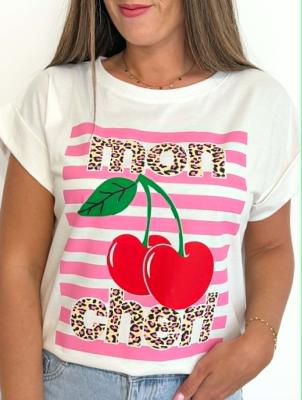 Tee shirt Tayron ( rose)
