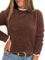 Pull Justine (chocolat)