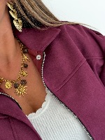 Veste Julia (burgendy)
