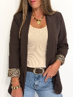 Blazer Eloïse (chocolat)