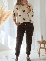 Pantalon Leon (chocolat)