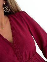 Robe Justine (bordeaux)