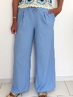 Pantalon Mathys (bleu)
