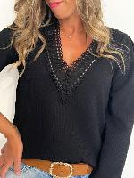 Blouse Aluna (noire)