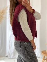 Gilet Alba (bordeaux)