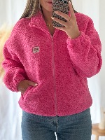 Veste polaire Aria (fushia) PRÉ COMMANDE (expédition vers le 21/01)