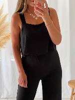Combi pantalon Victoire (noire)