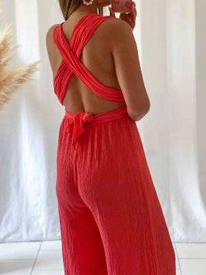 Combi pantalon Isys (corail)
