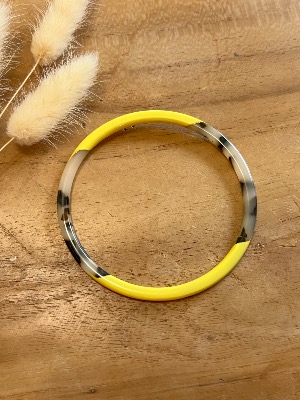 Bracelet Aurore (jaune/bordeaux)