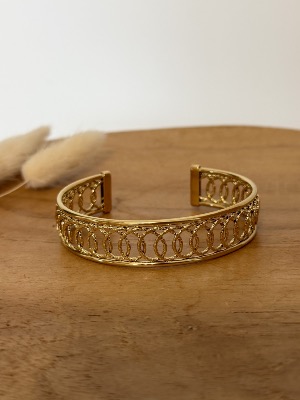 Bracelet jonc Rosa