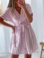 Robe Eléonore (rose bébé)