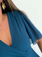 Robe Emilia (bleu canard)