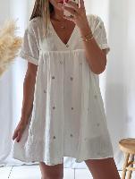 Robe combi Celeste (doré)