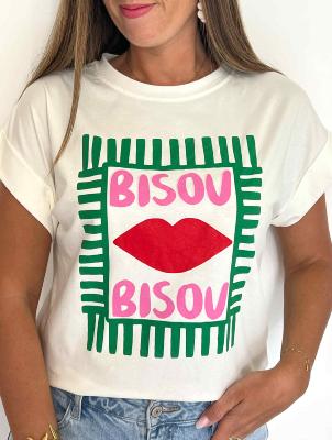 Tee shirt bisous 