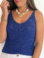Top Manon (bleu roi)