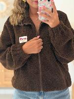 Veste polaire Aria (chocolat)