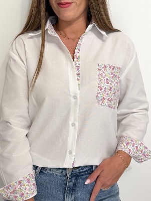 Chemise Lucille (blanc)