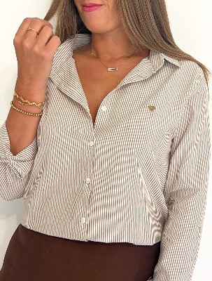 Blouse Stella (taupe)