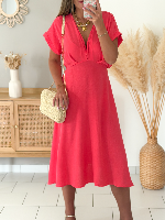 Robe Amalya (corail)