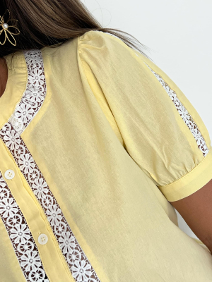 Blouse Ophélia (Jaune)