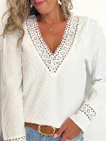 Blouse Aluna (blanche)