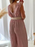 Combi pantalon Giulia (rose)