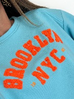 Sweat Brooklyn (bleu)