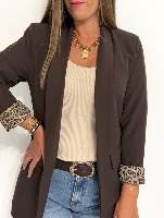 Blazer Eloïse (chocolat)
