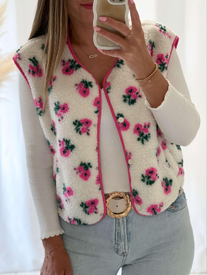 Gilet Zola (Fleuri)