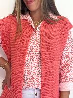 Gilet Maria (corail)