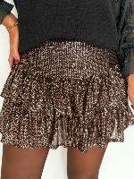 Jupe Thelma (chocolat)