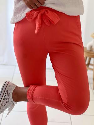 Pantalon Milo (corail)