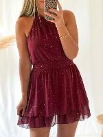 Robe Pélagie (bordeaux)