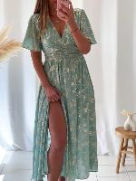 Robe Camélia (vert d'eau)