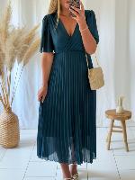 Robe Emilia (bleu canard)