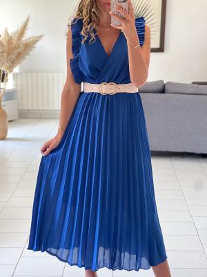 Robe Angèle (Bleu roi)