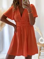 Robe Jeanne (orange)