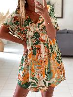 Robe combi Floriane