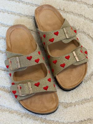 Sandales Coeur