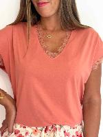 Tee shirt Julien (vieux rose)