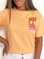 Tee shirt Gaby (abricot)
