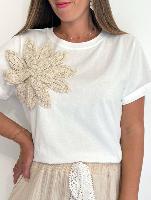 Tee shirt Rosa (blanc)