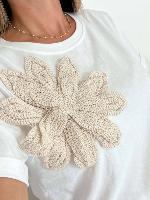 Tee shirt Rosa (blanc)