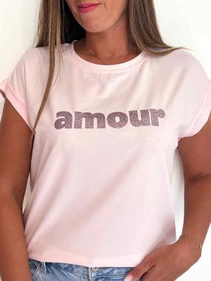 Tee shirt Claire (rose)
