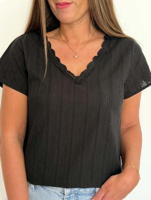 Top Mélanie (noir)