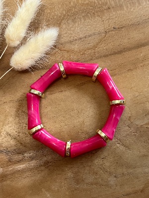Bracelet Jade (fushia)